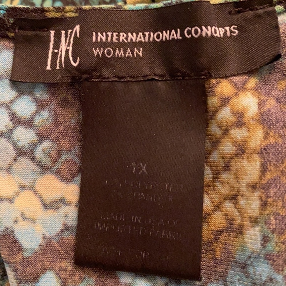 Inc International Concepts  Snakeskin Dress. Sz 1X - Picture 9 of 14